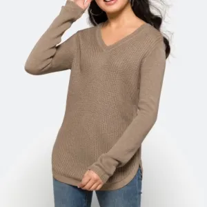 RD Style - Josslyn V Neck Sweater (from stitch fix).  Size XL