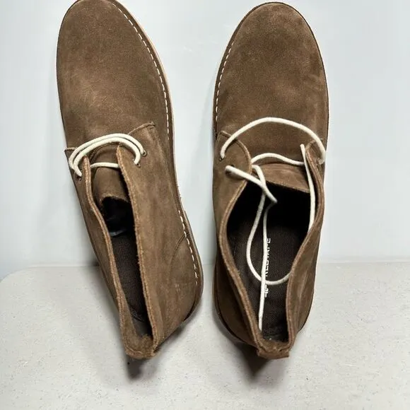 Red Tape  Brown Suede Mens Casual Desert Boots Size 11.5
