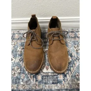 Redhead Brown Oiled Leather Men's Chuka Desert Boots Chukka 9M Casual New