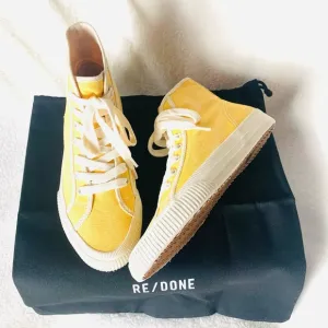RE/DONE Made In Brazil 90s High Top Sneakers