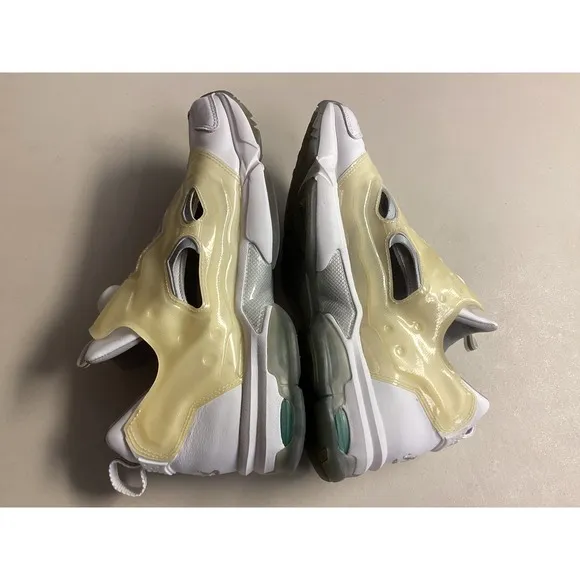 Reebok InstaPump Fury Millennium Sneakers White Leather Mens Size 9