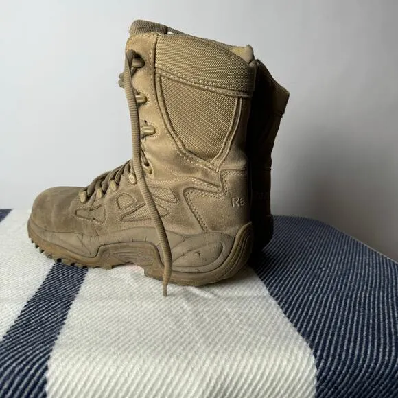 Reebok Rapid Response Desert Combat Boots Military Men's