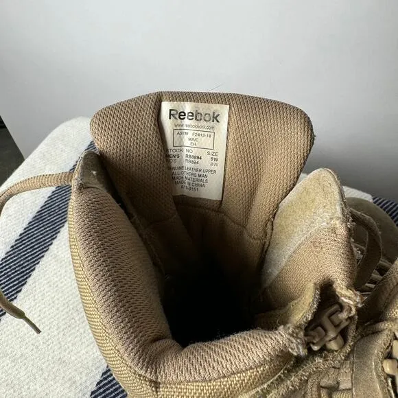 Reebok Rapid Response Desert Combat Boots Military Men's