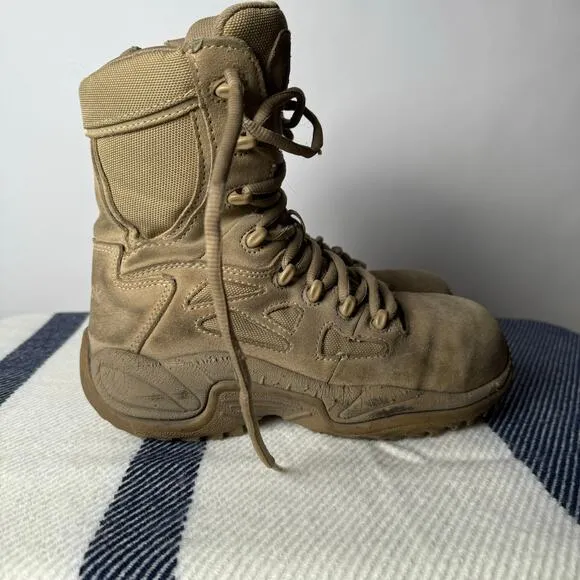 Reebok Rapid Response Desert Combat Boots Military Men's