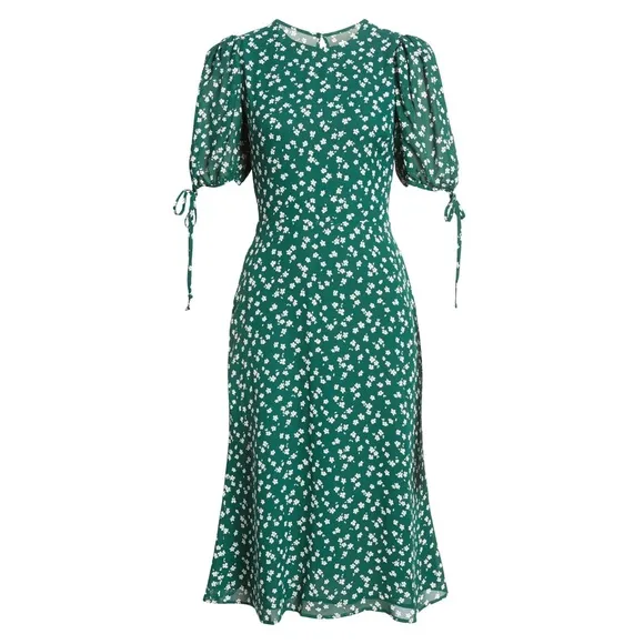 Reformation floral dress size 0