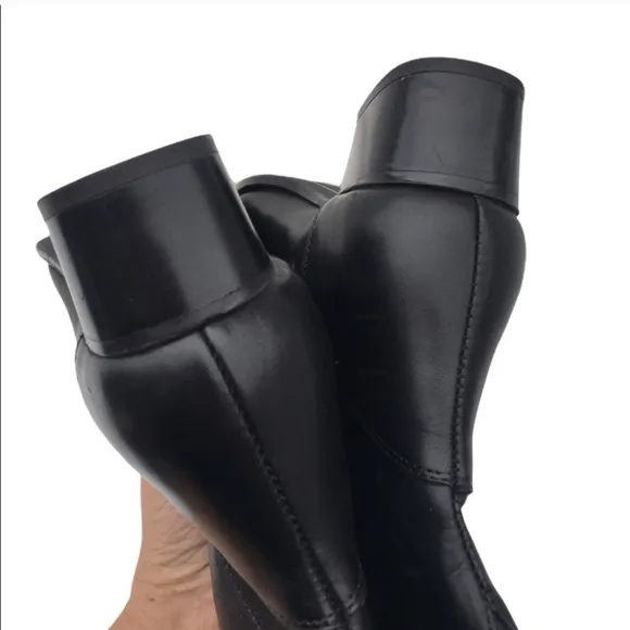 Regence Canada Black Leather Riding  Boots SIZE 9.5