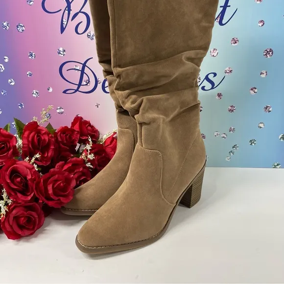 👢RESTOCK HURRY! SLOUCH MICROSUEDE BOOTS
