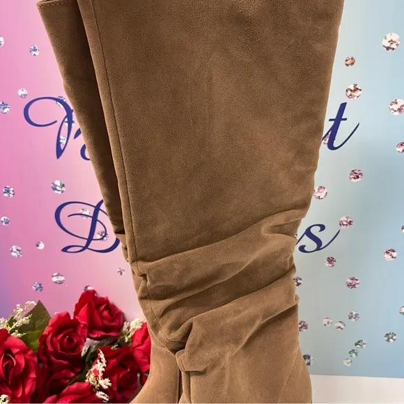 👢RESTOCK HURRY! SLOUCH MICROSUEDE BOOTS