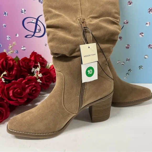 👢RESTOCK HURRY! SLOUCH MICROSUEDE BOOTS