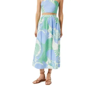 RHODE Linen Aaron Skirt