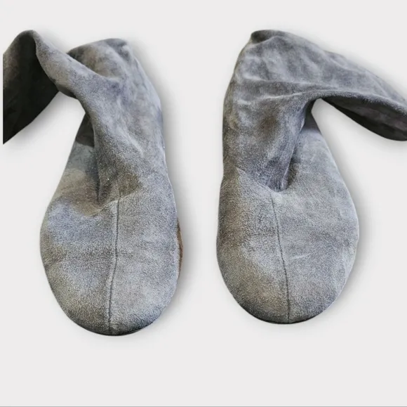 Robert Clergerie Mepe Gray Over The Knee Stretch Boots