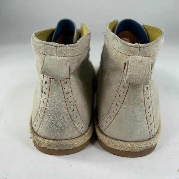 Robert Graham Kamiko Chukka Boots US 10.5 D Tan Nubuck Lace-Up Desert Boot