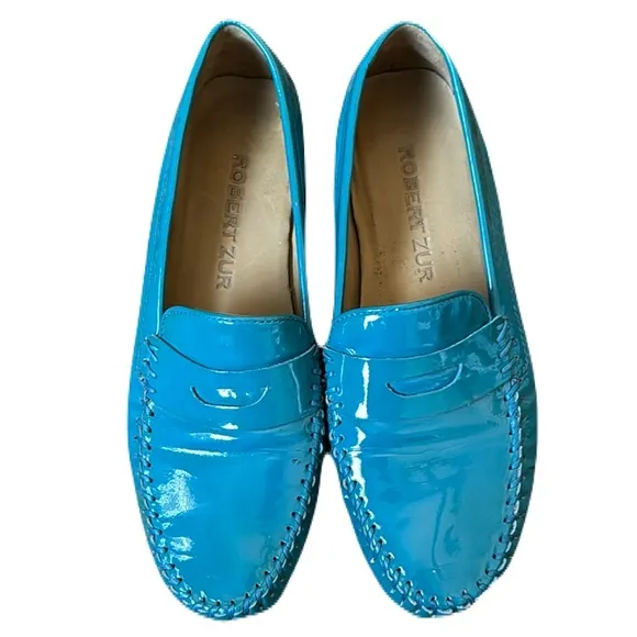 Robert Zur Loafers Slip Ons Size 7 1/2