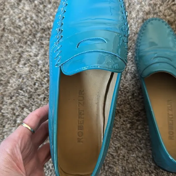 Robert Zur Loafers Slip Ons Size 7 1/2