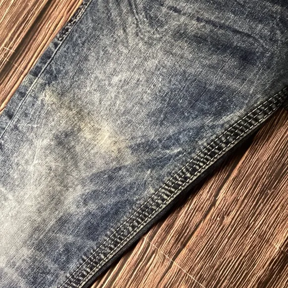 Rock Revival Elena Medium Blue Skinny Jean VGUC Size 31
