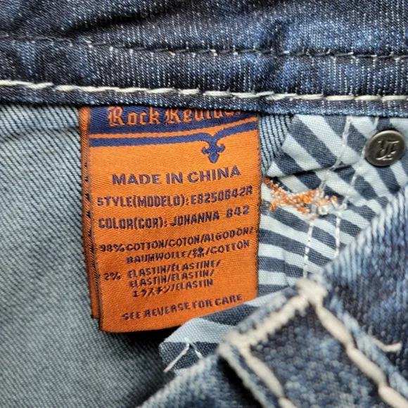 Rock Revival Johanna Bootcut Jeans Size 28