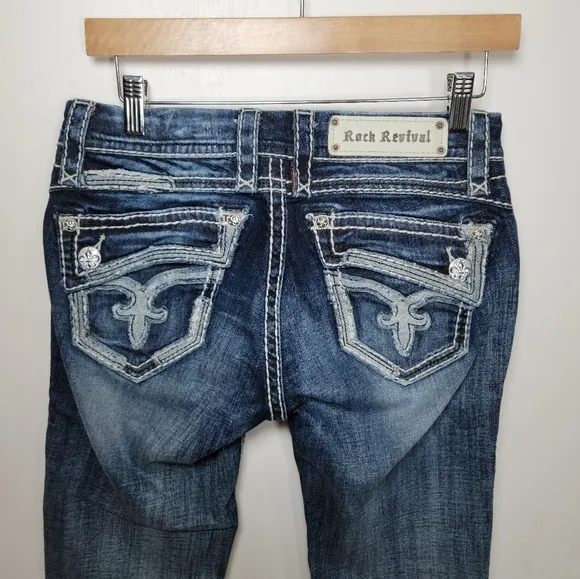 Rock Revival Johanna Bootcut Jeans Size 28