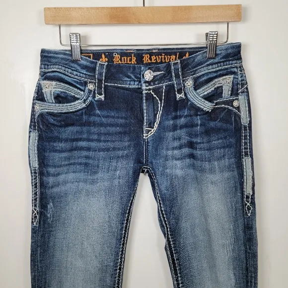 Rock Revival Johanna Bootcut Jeans Size 28