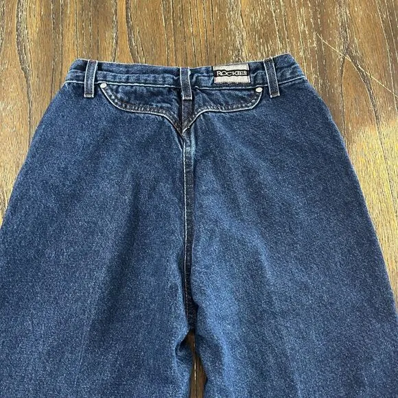 Rockies Jeans Size 29 Vintage High-Rise Western Bootcut Denim