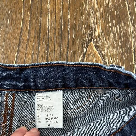 Rockies Jeans Size 29 Vintage High-Rise Western Bootcut Denim