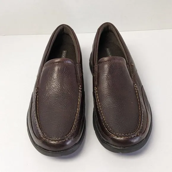 Rockport City Play Eberdon Slip-On Shoes, Brown, Men's 9 Wide