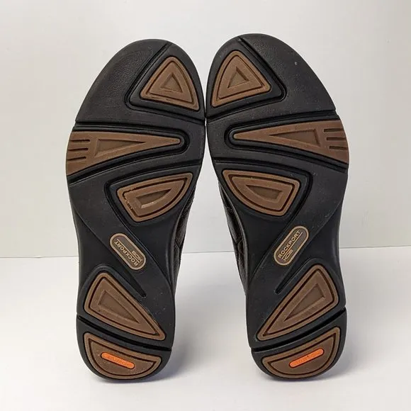 Rockport City Play Eberdon Slip-On Shoes, Brown, Men's 9 Wide