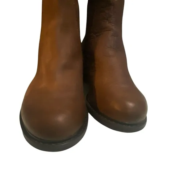 Rockport Women’s Leather Hydro-shield Waterproof Knee-high Riding Boots Sz 9.5