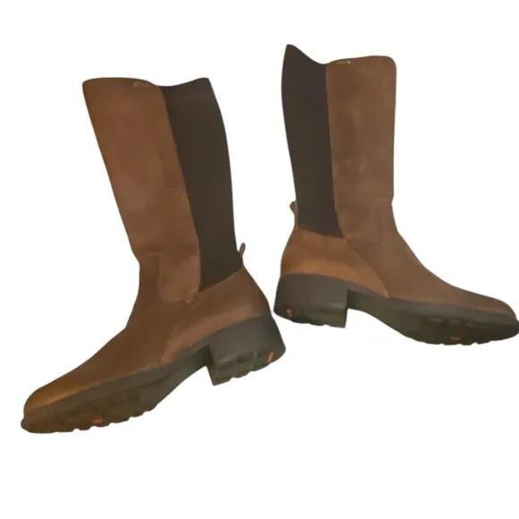 Rockport Women’s Leather Hydro-shield Waterproof Knee-high Riding Boots Sz‎ 9.5