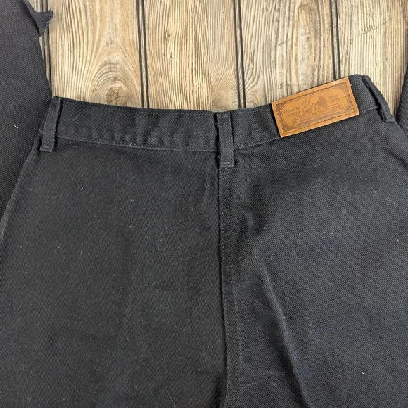 Rocky Mountain Size 11 Black Horse Riding Jeans Torn Hems For Boots
