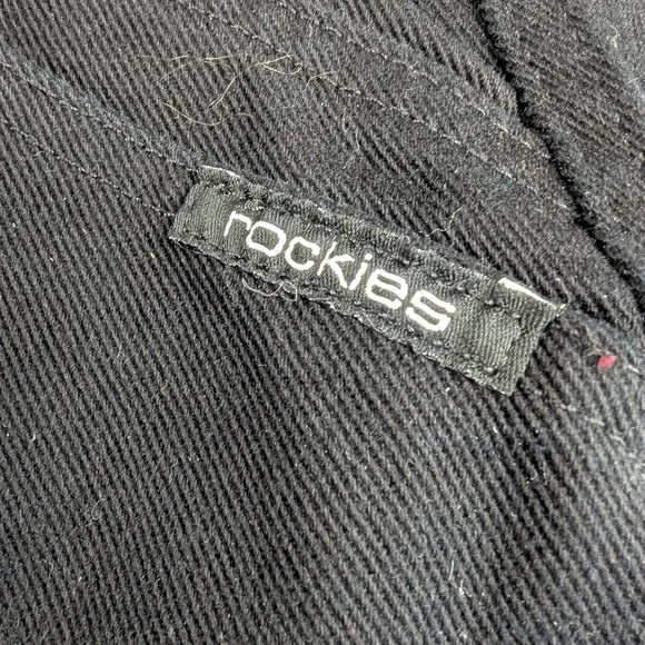 Rocky Mountain Size 11 Black Horse Riding Jeans Torn Hems For Boots