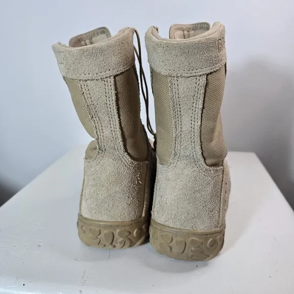 Rocky S2V Military Combat Boots Men’s 8.5 Tan