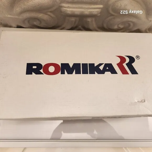 Romika &quot;Mokassetta 335&quot; Perforated Sandals. NIB. Size 37/US 6-6.5