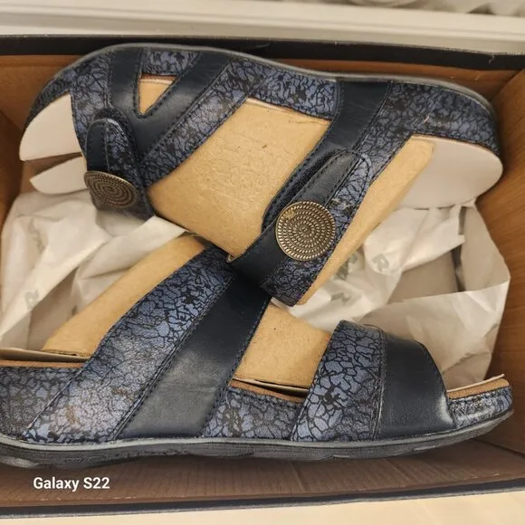 Romika Women's, Fidschi 22 Sandals. Azur Blue. NIB. Size EU 37/US 6-6.5