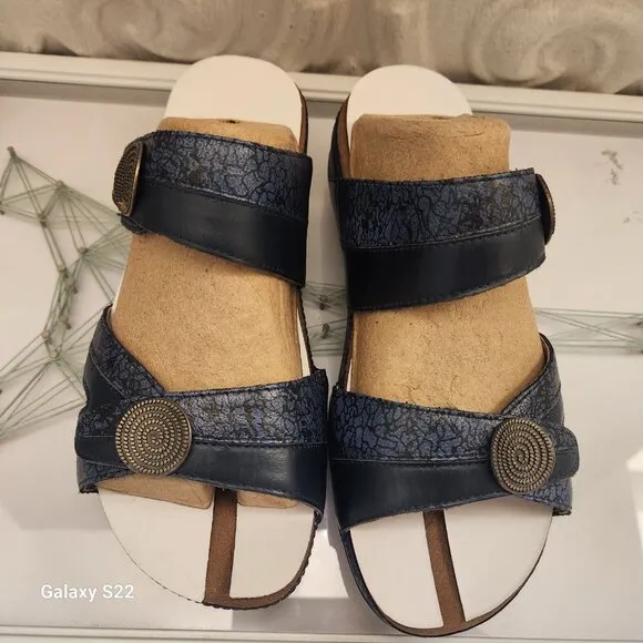 Romika Women's, Fidschi 22 Sandals. Azur Blue. NIB. Size EU 37/US 6-6.5