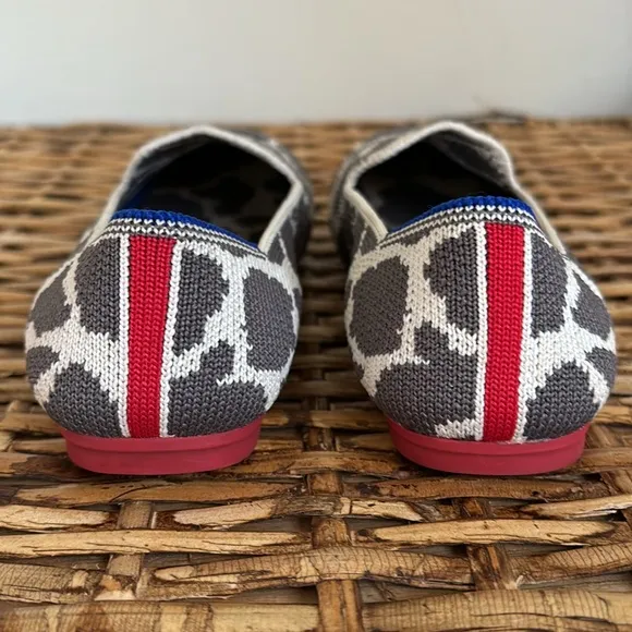 Rothy’s cowgirl print kid’s loafers