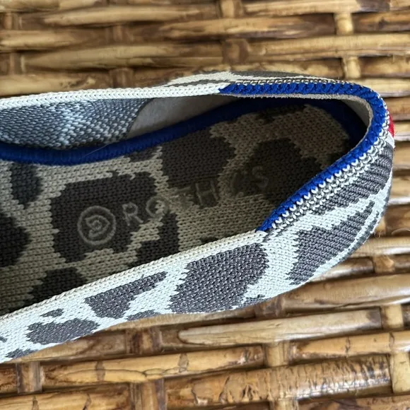 Rothy’s cowgirl print kid’s loafers