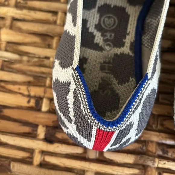 Rothy’s cowgirl print kid’s loafers