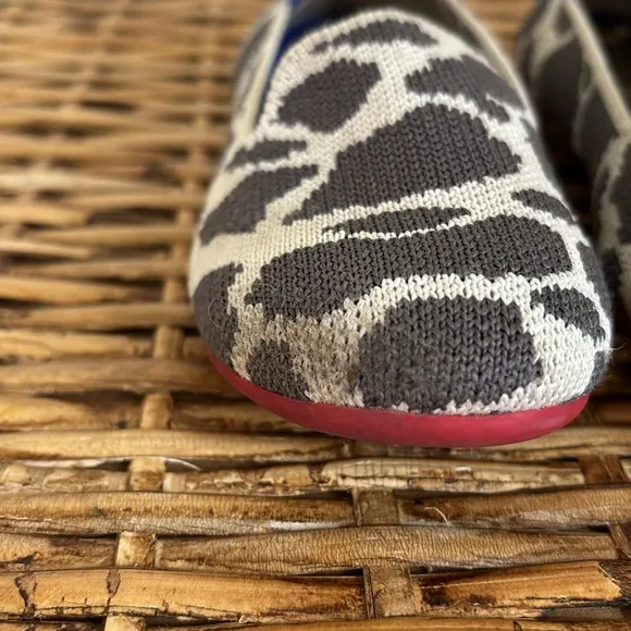 Rothy’s cowgirl print kid’s loafers