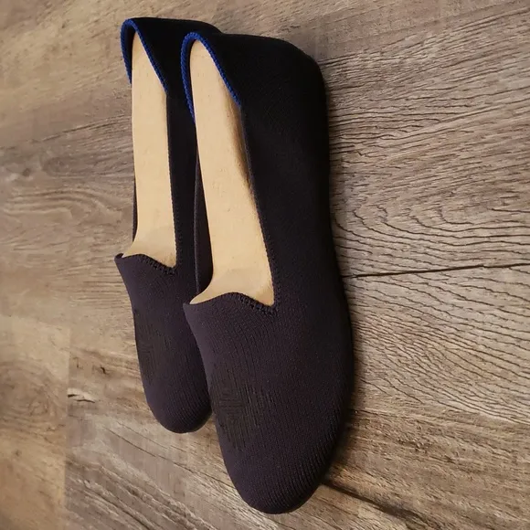 Rothy's Kids Loafer in Navy Crest