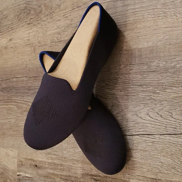 Rothy's Kids Loafer in Navy Crest