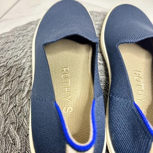Rothy's The Original Slip On Sneaker navy