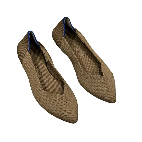 Rothy’s The Point II Flat Slip On Loafers Size 6.5