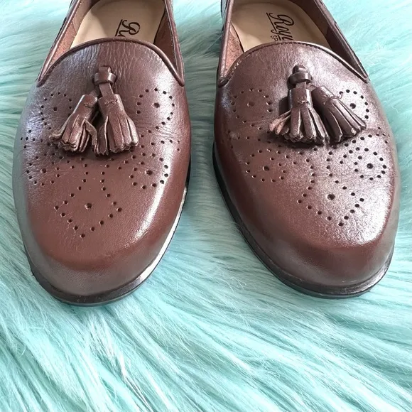 ROYAL SPORT Vintage LEATHER Slip On Loafers Womens 6.5