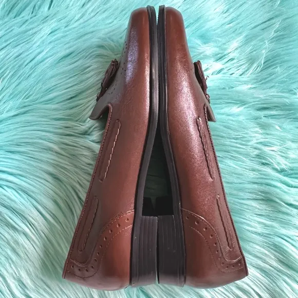 ROYAL SPORT Vintage LEATHER Slip On Loafers Womens 6.5