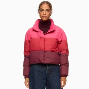 RTR Marine Layer Cropped Puffer Jacket - size XS