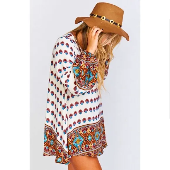 s m y m : NWT Show Me Your Mumu Jamie Boho Tunic Dress