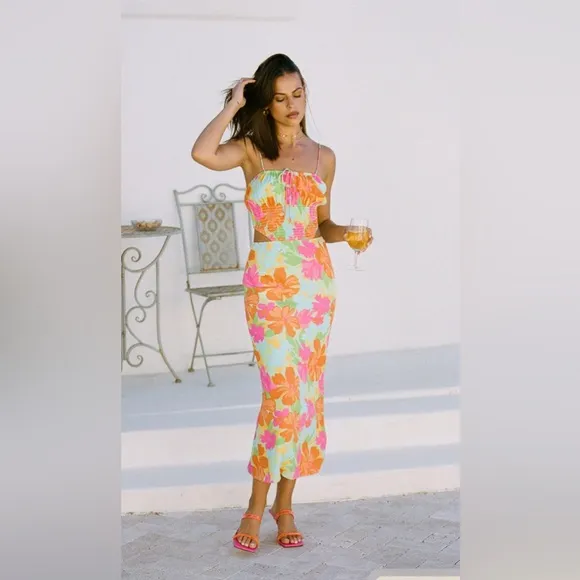 Sabo Adelina Midi Dress