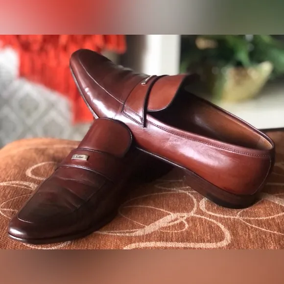 $SALE: A. TESTONI (Amedeo) Classic Leather Loafers (Slip-on)