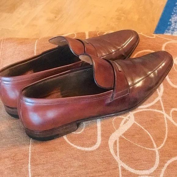 $SALE: A. TESTONI (Amedeo) Classic Leather Loafers (Slip-on)