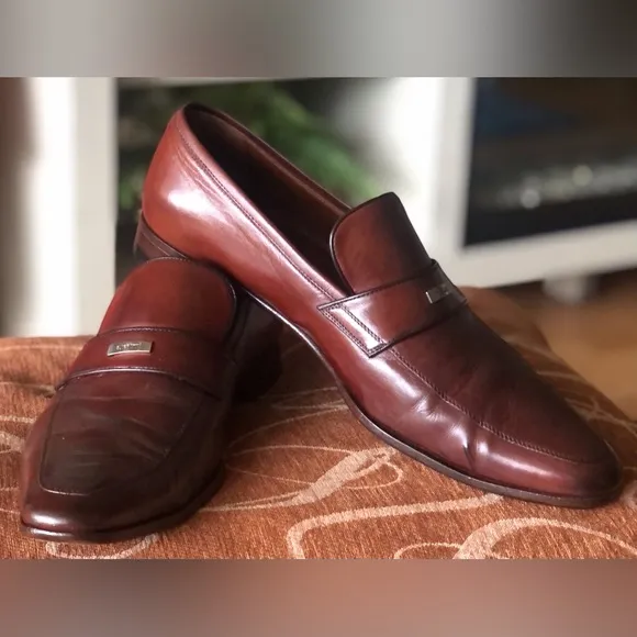 $SALE: A. TESTONI (Amedeo) Classic Leather Loafers (Slip-on)